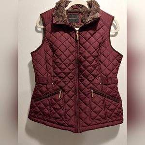 Weatherproof burgundy vest